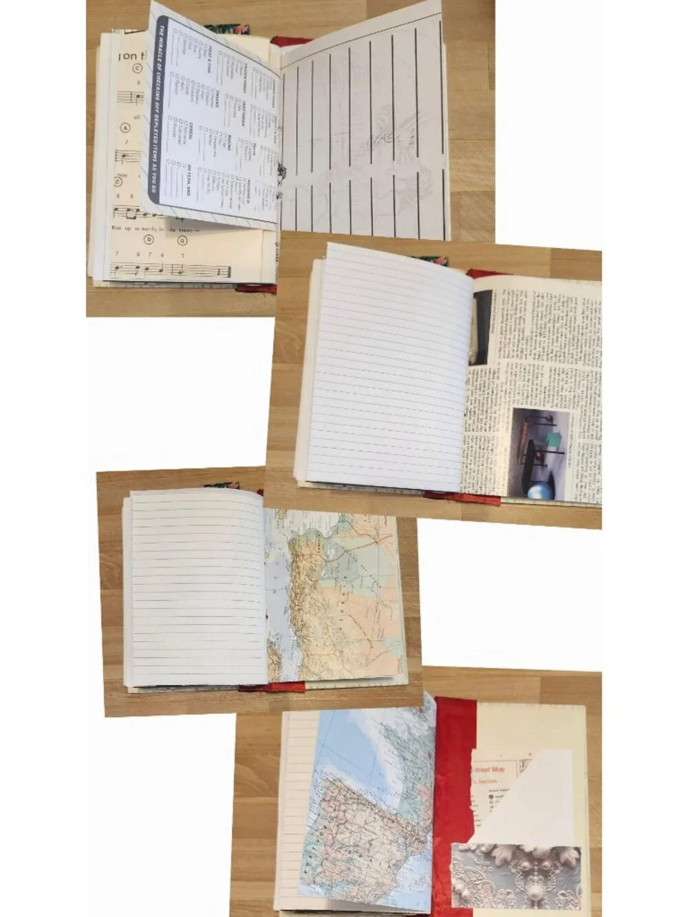 Handmade junk journal
